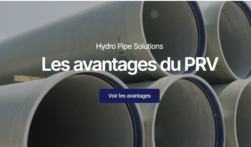 Hydro Pipe Solutions dévoile son nouveau site internet