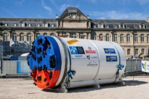 Le SEDIF baptise le tunnelier « Estelle » avant le lancement des travaux à Sèvres