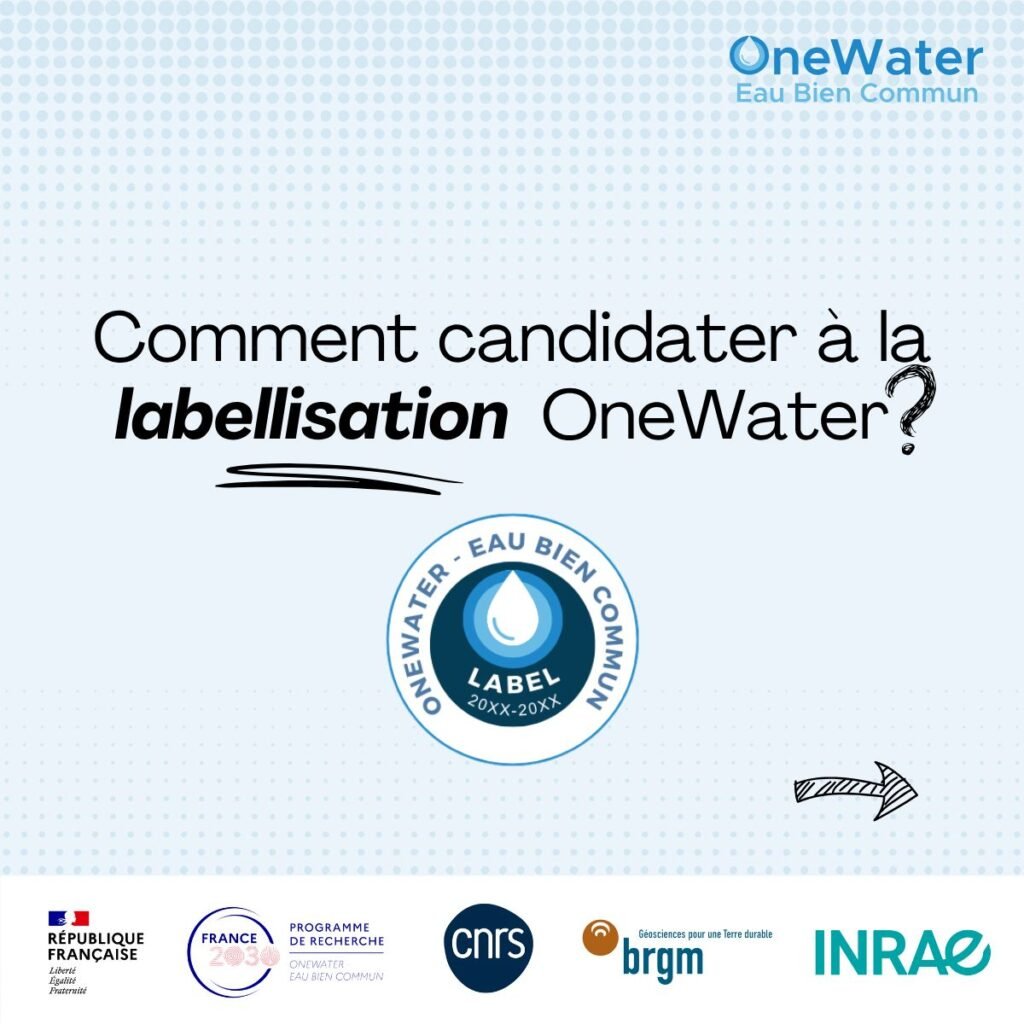 La labellisation OneWater ouvre ses candidatures aux projets des territoires