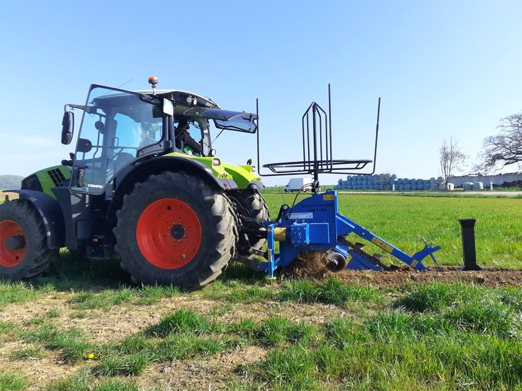 Une trancheuse Liba GM1-AS dans les Vosges