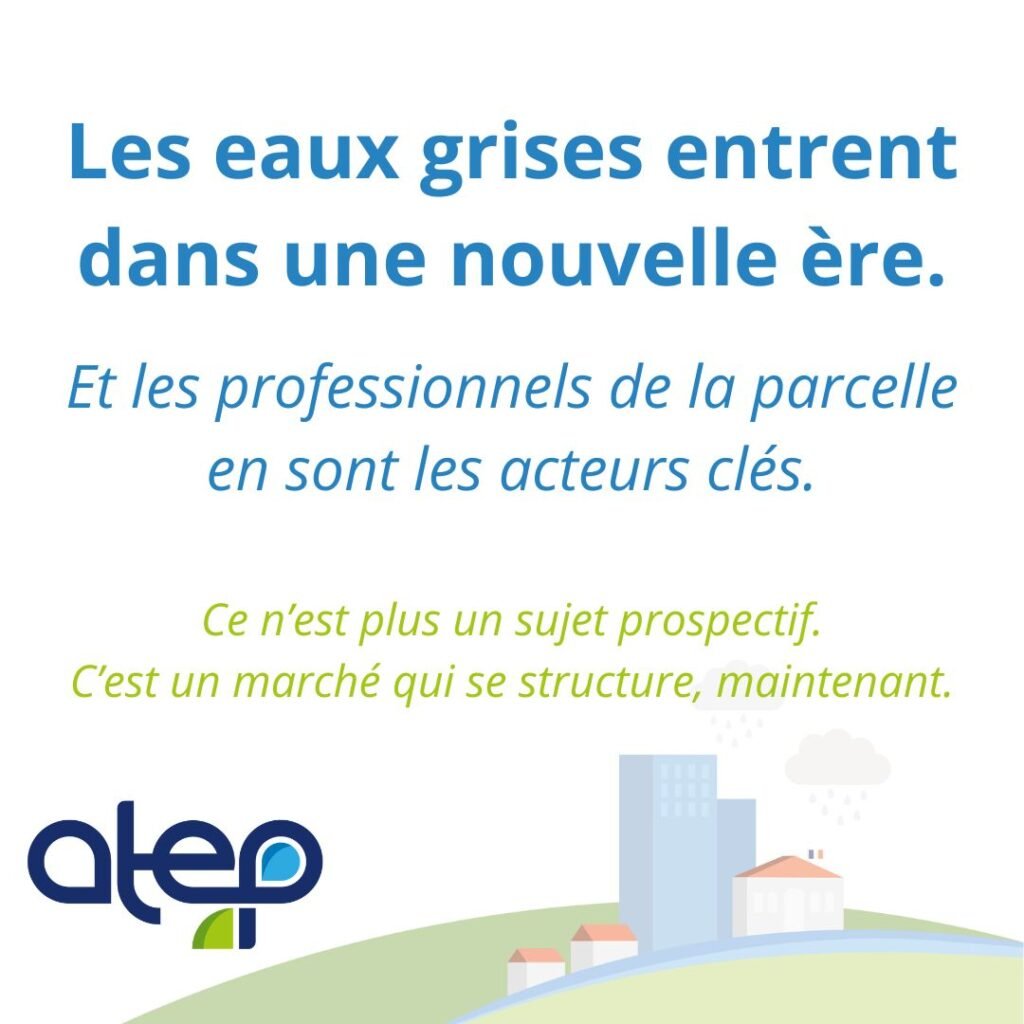 Réutilisation des eaux grises et EICH : nouvelle donne pour les professionnels de la parcelle