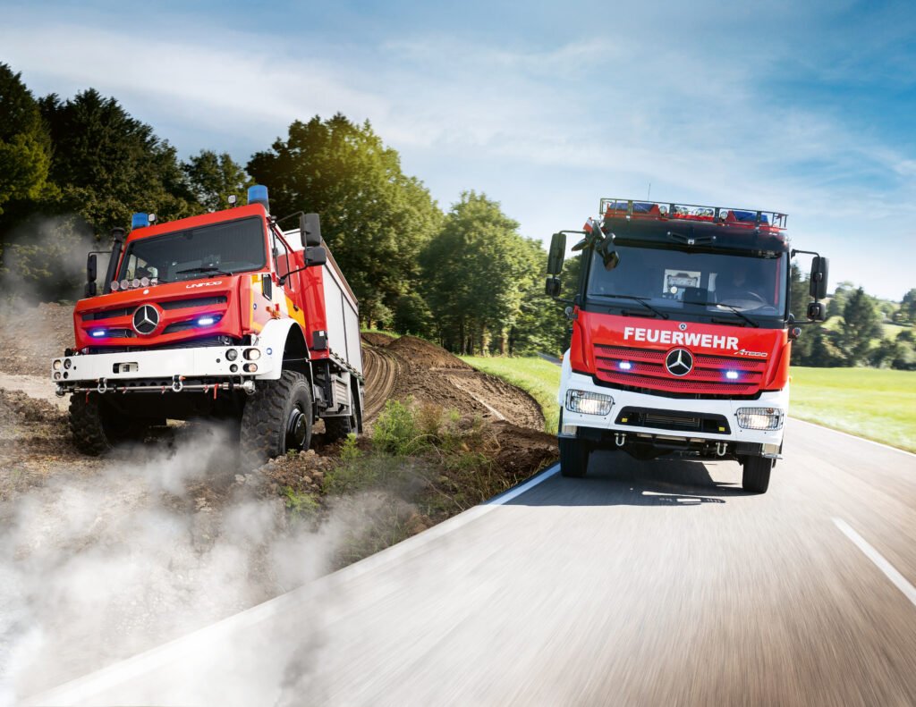 RETTmobil 2026 : Daimler Truck présente l'Unimog U 5023 pour les opérations exigeantes et l'Atego LF 10