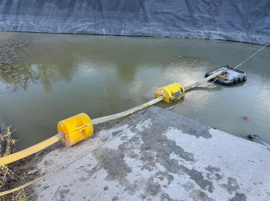 Installation complète pour la gestion des eaux de ruissellement.