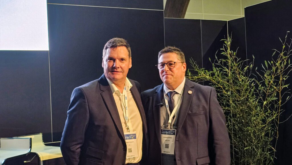 Christophe RUMEAU, président du SNECOREP, et Christophe DINGREVILLE, président de l’UIE