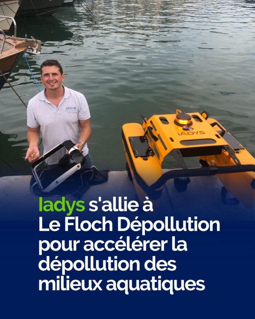 Le Floch Dépollution et IADYS s&rsquo;unissent pour déployer le Jellyfishbot