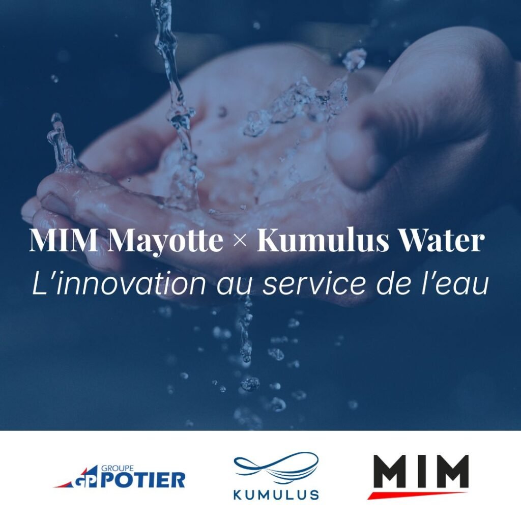Accès à l’eau potable à Mayotte : le Groupe Potier s’allie à Kumulus Water
