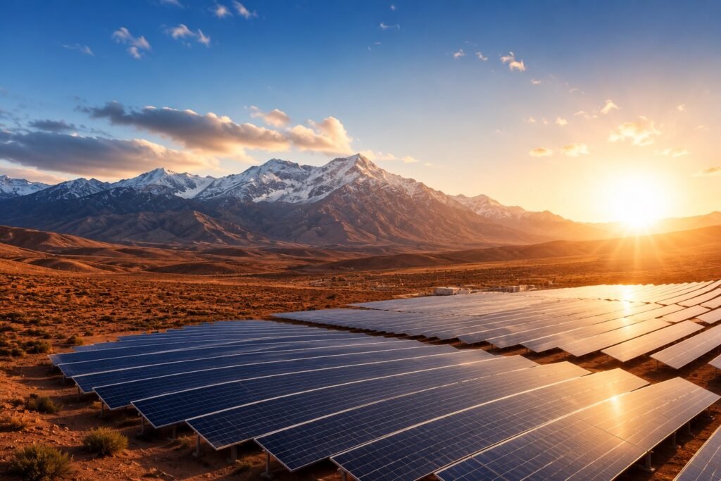Maroc : Eiffage lance quatre centrales photovoltaïques dans le cadre du programme NOOR Atlas