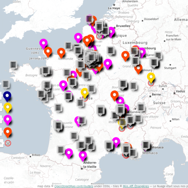 Les projets et luttes contre les data centers en France