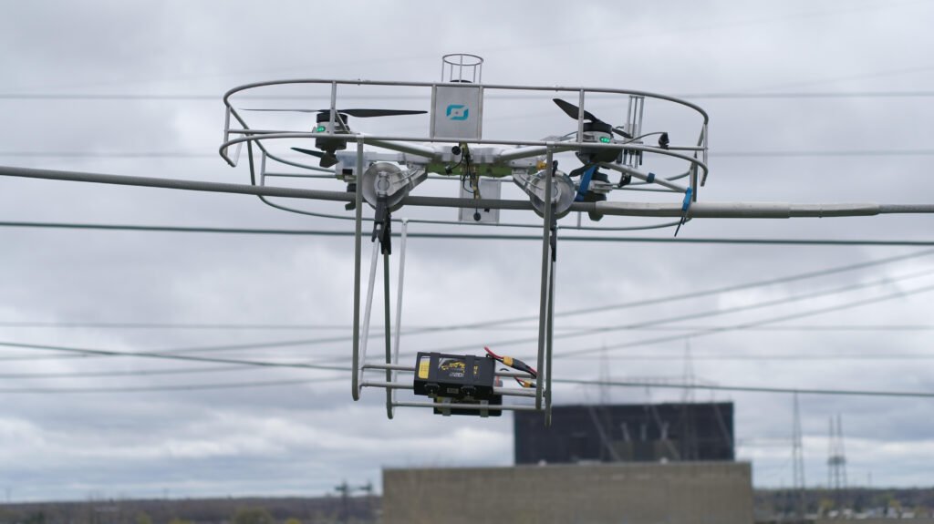 LineDrone. Crédit Drone Volt